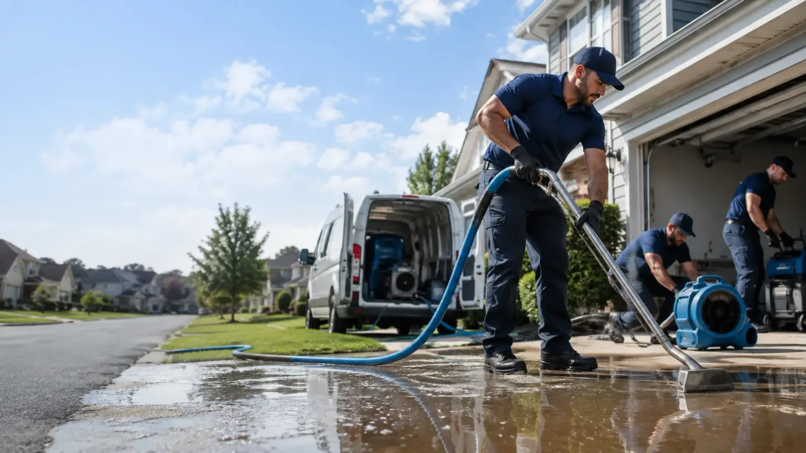 Flood Damage Restoration in Dent, MN